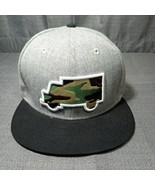 Trukfit Hat Cap Adjustable Strapback Gray / Camo One Size Fits Most Embt... - £12.55 GBP