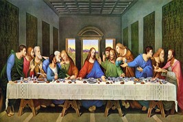 The Last Supper Poster 24x36 inch rolled wall poster - £11.84 GBP