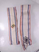 Knights of Columbus Vintage Ceremonial Sash Metal Cross Patch, Arm Sash - £13.91 GBP