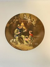 Norman Rockwell Wall Art The Old Scout 1990 Knowles Boy Scout Plate - £21.68 GBP