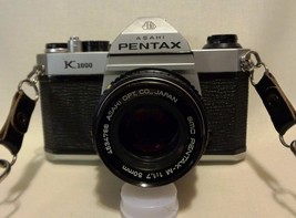 Pentax K1000 Manual Focus Slr Film Camera With Pentax 50Mm Lens - $228.99