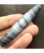 Único hermoso patrón de ojos naturales coleccionable ágata piedra grano - $139.43