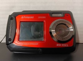 Polaroid iE090 Dual Screen Shock & Waterproof Digital Camera (For Repair) - £11.62 GBP