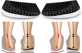 Adjustable Heel Wedge Insoles for Pain Relief - Supination Correction, S... - $35.59