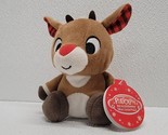 Kids Preferred Mini Baby Rudolph Red Nosed Reindeer 5&quot; Christmas Plush R... - $14.75