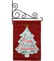 The Christmas Tree - Impressions Decorative Metal Fansy Wall Bracket Garden Flag - £21.90 GBP