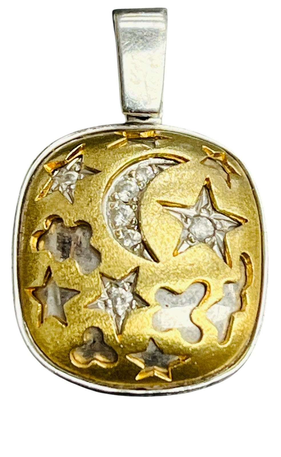 Women&#39;s Pendant 14kt Yellow and White Gold 468842 - $529.00
