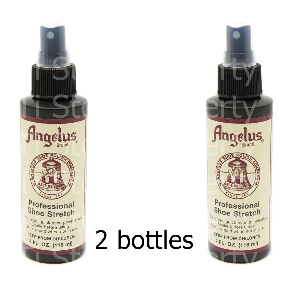 Primary image for 4-oz-Angelus-Liquid-Pump-Shoe-Stretcher-Professional-Shoe-Stretch-2-bottles