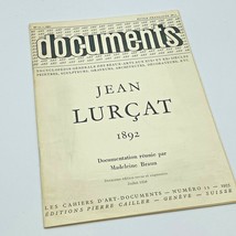 Jean lurçat Documents-no 7 of 1955 Documentation Reunie par Madeline Braun - £15.66 GBP