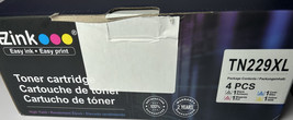 E-Z Ink TN22XL Compatible Replacement Toner Cartridges New 4 Pack Open Box - £25.25 GBP