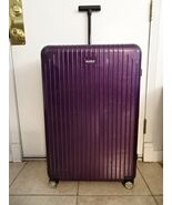 Rimowa Salsa 32" Large Spinner Suitcase Purple Hardshell – FOR REPAIR / ... - $249.00