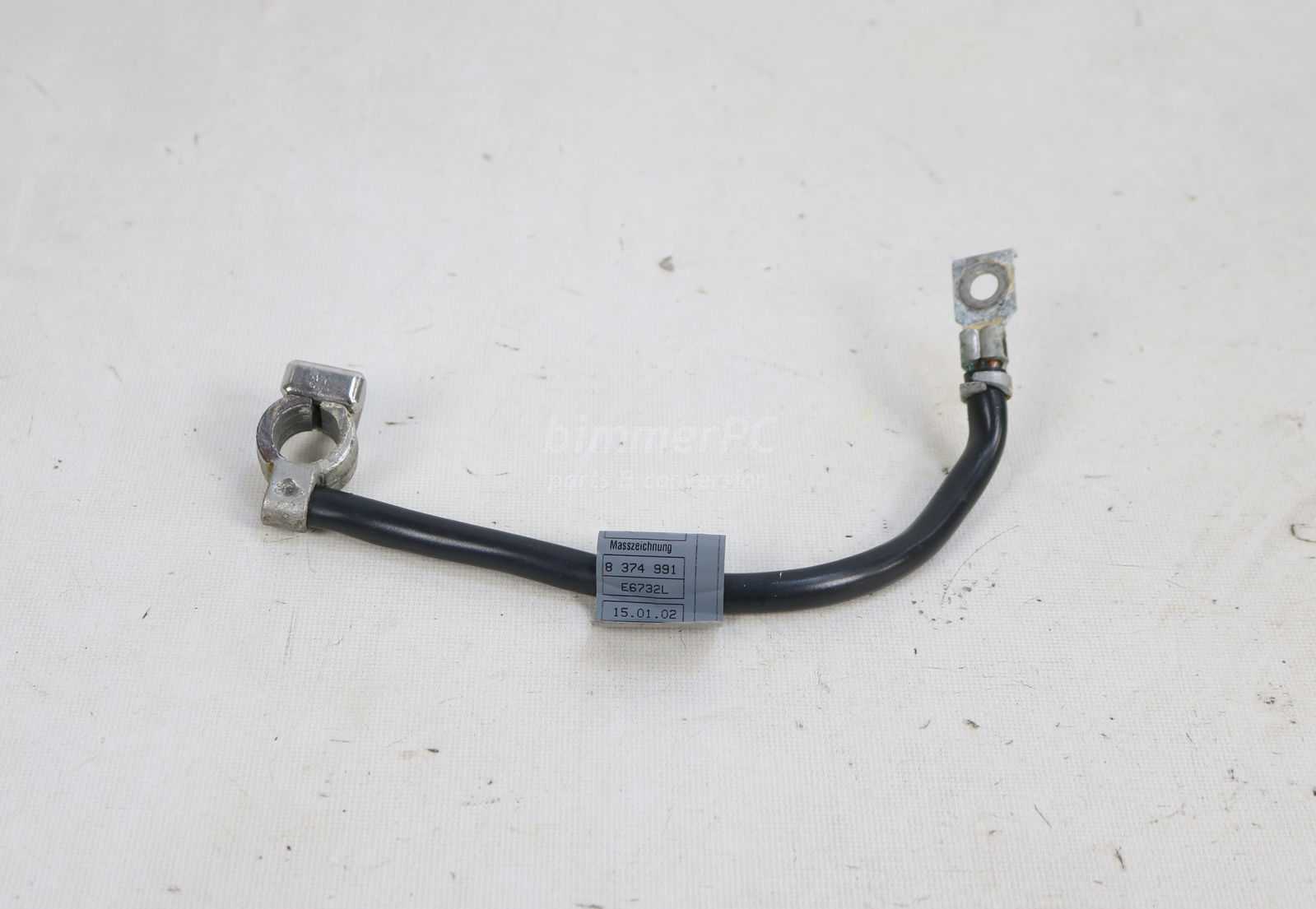 BMW E46 3Series Battery Grounding Cable Negative Terminal E85 E86 1999