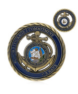 US SELLER - NEW US NAVY HONOR COURAGE COMMITMENT MILITARY CHALLENGE COIN - $8.95