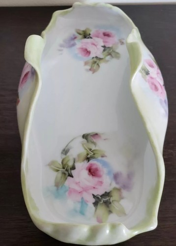 Vintage Eina C. Painted Roses Jewelry Tray, Rectangular Rose Design Throughout Item image 2