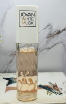 Jovan White Musk Cologne Spray Bottle Original Vintage Scent 90% Full 2oz - $268.87 MXN