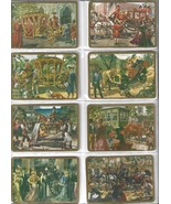 vtg, 12 Pocket Calendar Cards 1987 COCHES OLD CARS Collectible COMPLETE - $16.11 CAD