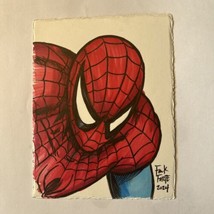 Spider Man X- men Marvel Comics  By Frank Forte Original Art Marker Draw... - $28.05
