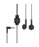 Nokia WH-102 HS-125 Earbuds 3.5mm Stereo Headset Original OEM Black New - $7.19