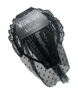 Brand New With Tags Halloween Wednesday Kitsch Goth Veil Headband Black - £7.26 GBP