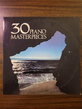 30 Piano Masterpieces Vinyl LP Record Album - £3.87 GBP