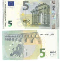 5 EURO bill EUROPE - £7.78 GBP