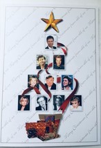 Vintage Roy Castle 10 Celebrity Print Signed Christmas Card (Cliff Richard)Rare - £19.50 GBP