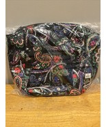 VERA BRADLEY Large Pleated Tote Bag Purse Kiev Paisley Pockets New In Bag - $1,290.10 MXN