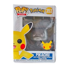 Funko Pop Games Pokemon Pickachu 3.75” Silver Vinyl - £13.32 GBP