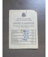 Israel IDF Militär Soldat Karte Dokument Armee 1954 - $41.09 CAD