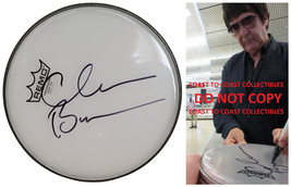 Clem Burke Blondie Drummer signed 10&#39;&#39; Drumhead COA exact proof autographed - £175.21 GBP