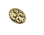 Tory Burch Gold tone Metal Small .55&quot; Logo Replacement Button - $6.88
