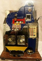 MILLS 5c QT Twenty-One Star Slot Machine circa 1930&#39;s - $3,495.00