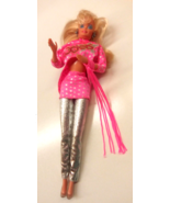 1986 Barbie Rocker Blonde Vintage Dancing Action Barbie Original Outfit + Instrs - $19.00