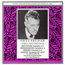 Fritz Kreisler - Early Recordings Of Fritz Kreisler / The 1924-27 HMV 78s (2xCD) - £11.21 GBP