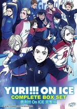 DVD Anime Yuri!!! On Ice (Volume.1-12 End) English Dubbed &amp; All Region - £52.42 GBP