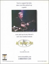 Scotty Moore All The King&#39;s Men 1997 Sweetfish Records  album advertisem... - £3.32 GBP