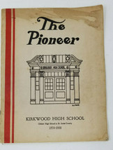 Kirkwood High School Missouri The Pioneer Call 1938 Yearbook - $28.45