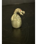 Spoontiques Pewter Baby Dragon Egg Hatchling Miniature Figurine GOT RPG ... - $210.20 MXN