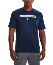 Under Armour Men&#39;s Performance Logo Graphic Training T-Shirt in Dark Blu... - $26.97