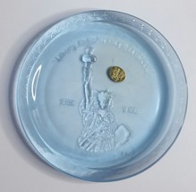 A Tiara Exclusive Liberty Enlightening The World Collectors Blue Plate 1986 - £6.39 GBP