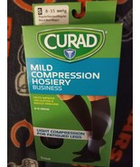 Curad◇Medical◇Compression◇Hosiery Knee High◇Color:Black◇15-20 mmHg Size: S - £5.46 GBP