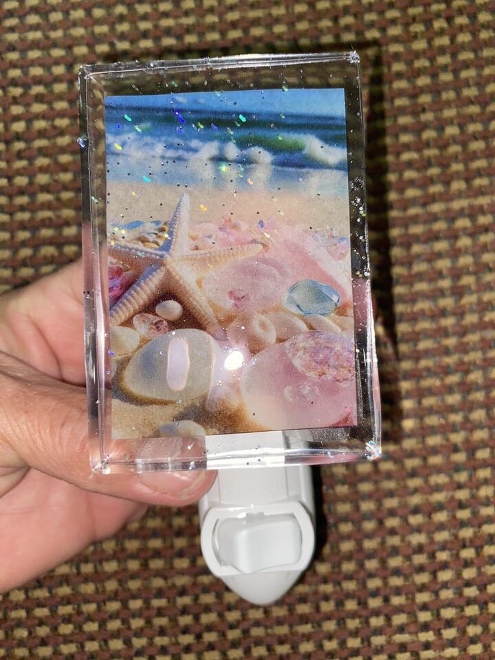 Beach Themed Homemade Nightlight