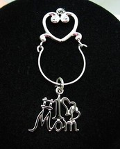 #1 MOM STERLING SILVER Pendant, Charm Beau-Ster Number One, Mother, Beau - $33.65