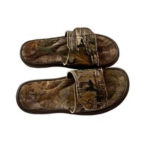 Field and Stream Boys 4 5 Camo Slip On Slide Sandals Green Comfort - $18.80