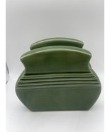 Green Stoneware Napkin Holder - $10.00
