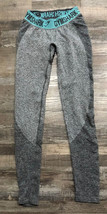 Gymshark Fit Leggings Work Out Yoga Pants Womens Size Small Gray - £14.87 GBP