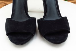 Pelle Moda Women Sz 7.5 M Black Stiletto Leather Shoes - $19.75