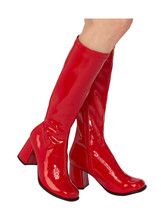 Rubies Womens Costume Gogo Boots, Red, 9 - £91.60 GBP