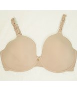 Natori Rose Dream Custom Coverage Underwire Bra 34DDD Antique Mink - $282.11 MXN