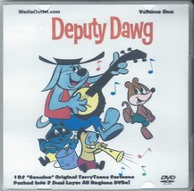 Deputy Dawg DVD Set 2 Discs Complete TerryToons Cartoon Series - £21.47 GBP